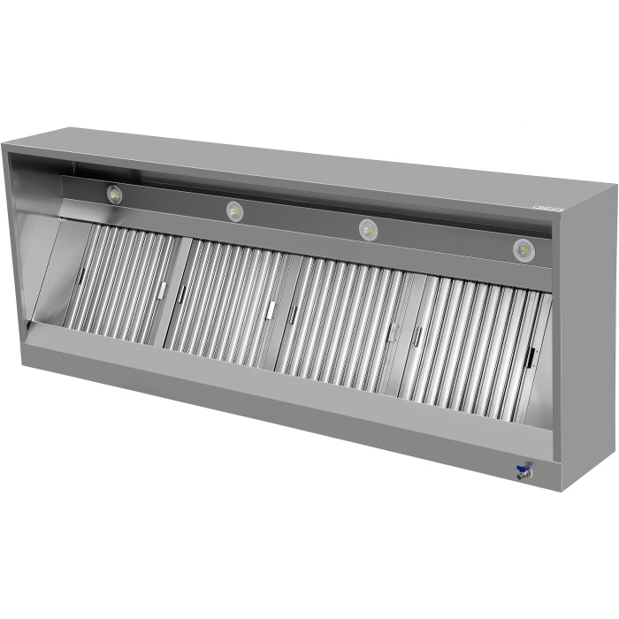 horeca rvs afzuigkap