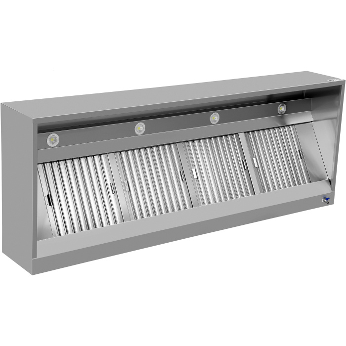 horeca rvs afzuigkap
