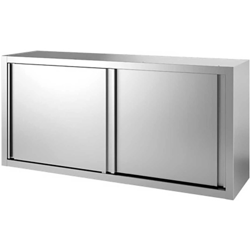 rvs wandkast met schuifdeuren