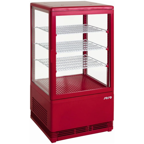 koelvitrine rood