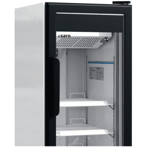 vrieskast glazen deur