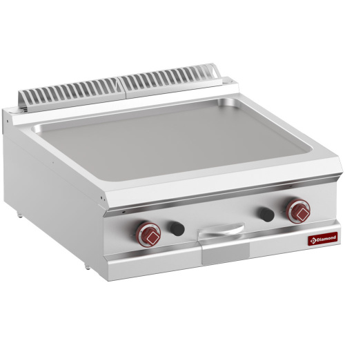 Diamond gas bakplaat/grillplaat vlak top