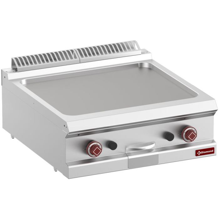 Diamond gas bakplaat/grillplaat vlak top