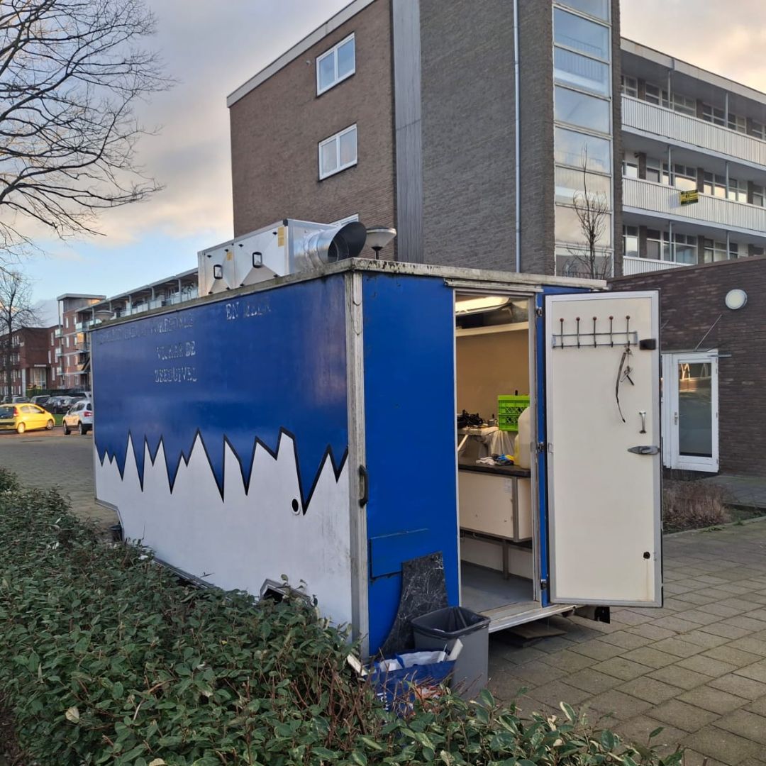 viskraam installatie