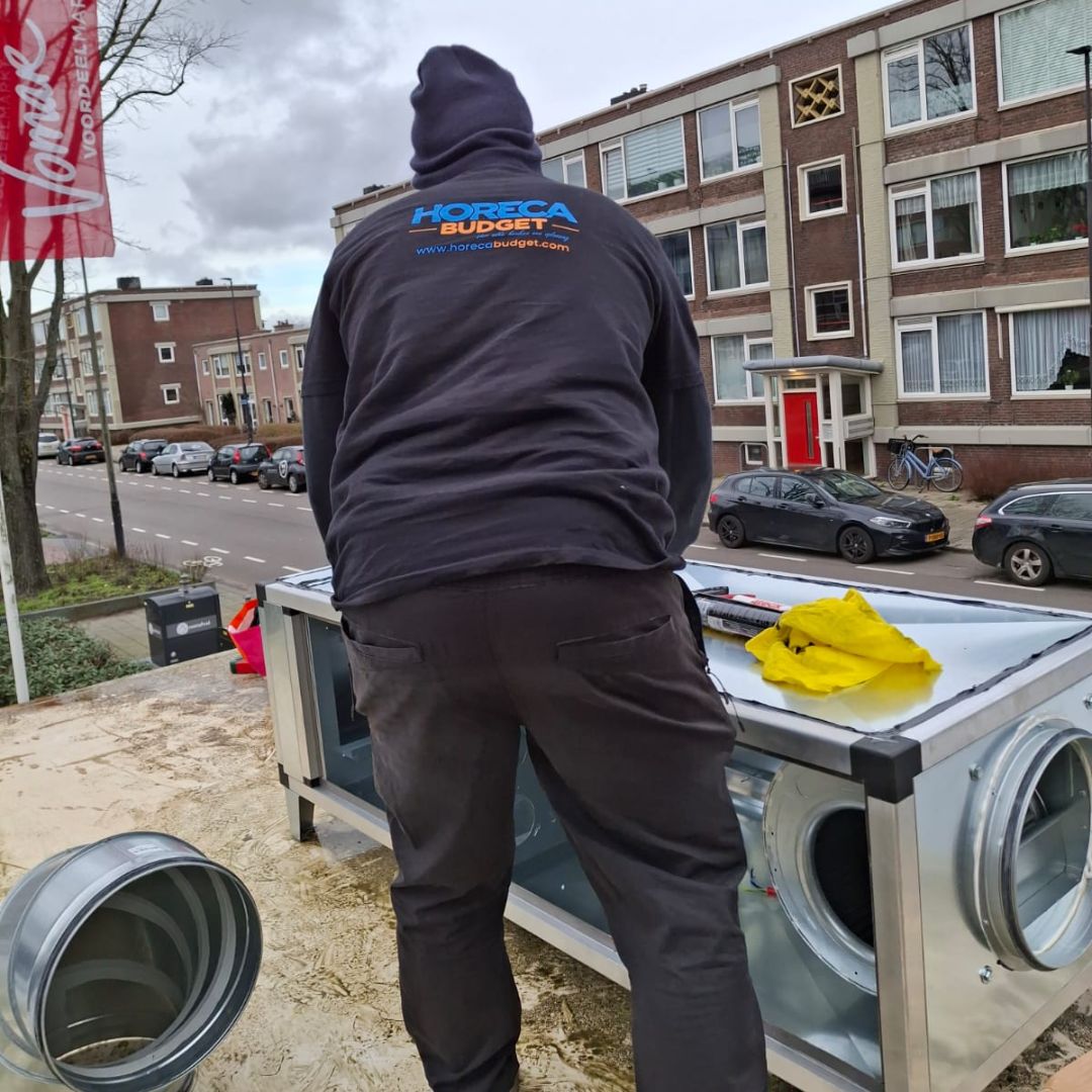 horeca afzuiging installatie