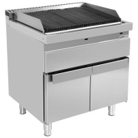 Stoomgrill op gas